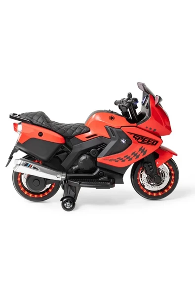 Baby 2 Go Speed 12V Akülü Motor Kırmızı - Resim 4