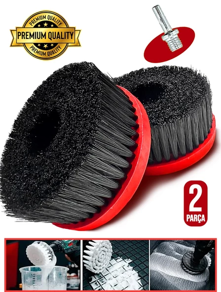 2PCS  Premium Matkaplara ve Polisajlara Öze lKoltuk | Halı | Oto Kuaför | Yıkama Polisaj Fırçası ürün görseli