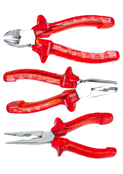 49 Parça Mini Lokma Takımı Otomatik Cırcırlı 1/4"  Pense Kargaburun Yankeski Kombinasyon Alet Seti - 3