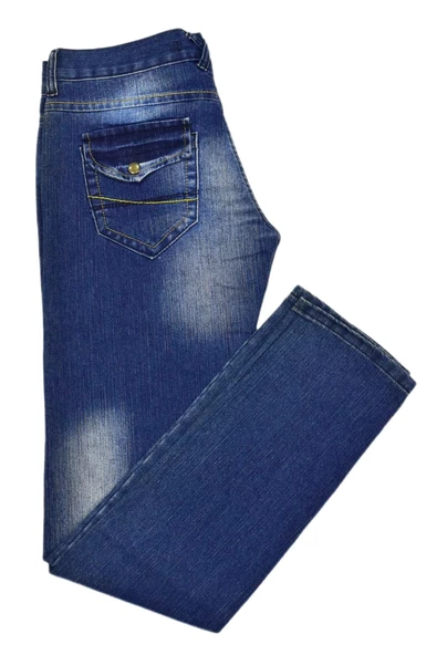 Kadın Cep Kapaklı Jean Pantolon SFF-0197 - 6