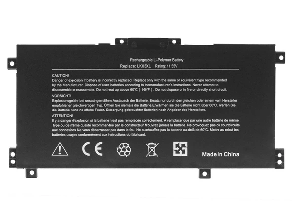 Hp Envy X360 15t-cnxxx 15t-cn000 uyumlu Notebook Bataryası, Laptop Pili