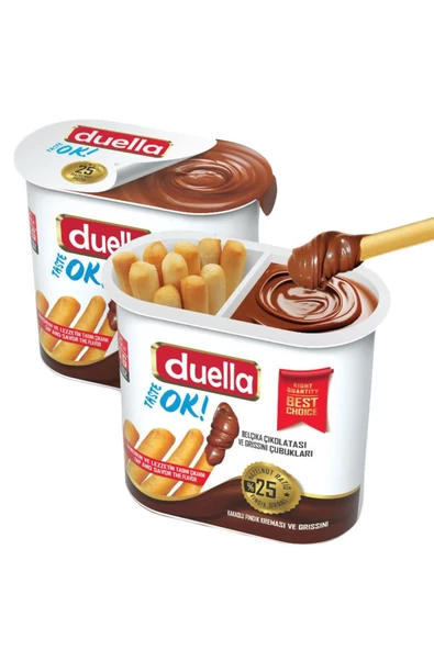 Duella Grissinili Çikolata 50gr X 6 Adet - 2