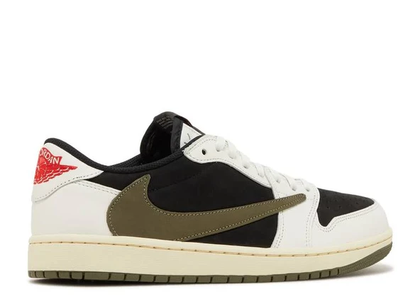 Nike Air Jordan 1 Low DH3227-101 Travis Scott x Olive - 5