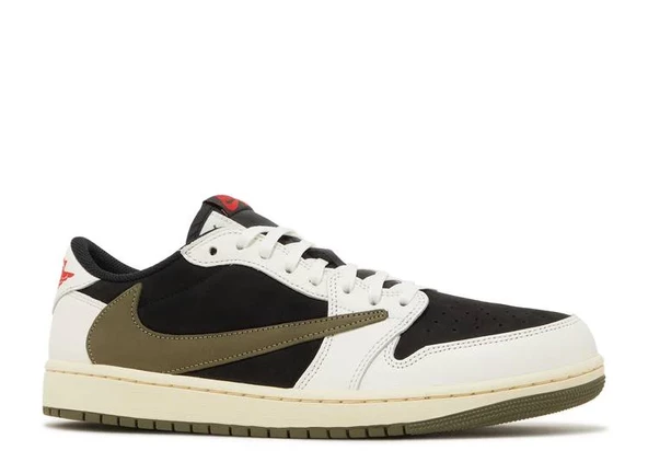 Nike Air Jordan 1 Low DH3227-101 Travis Scott x Olive - 4