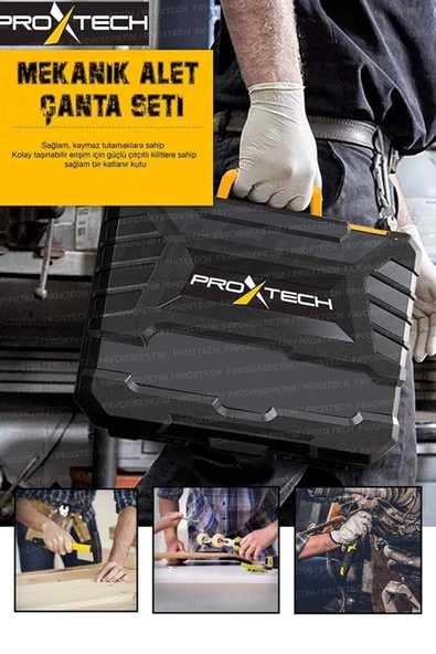 Profesyonel  Bakım Onarım Full Paket 58 Parça Lokma Anahtar Takımı 1- 4 ve 1- 2 El Aletleri Seti - Resim 6