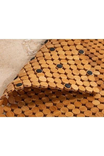 English Home Bamboo Bambu Duş Kaydırmazı 50x70 Cm Bej - 3
