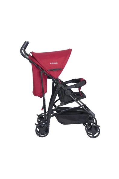 Smart P01 Kırmızı Baston Bebek Arabası - 2