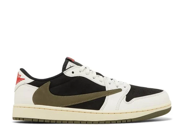 Nike Air Jordan 1 Low DH3227-101 Travis Scott x Olive - 3