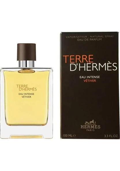 Hermes Terre D'hermes Eau Intense Vetiver Edp 100 Ml Erkek Parfümü - 1