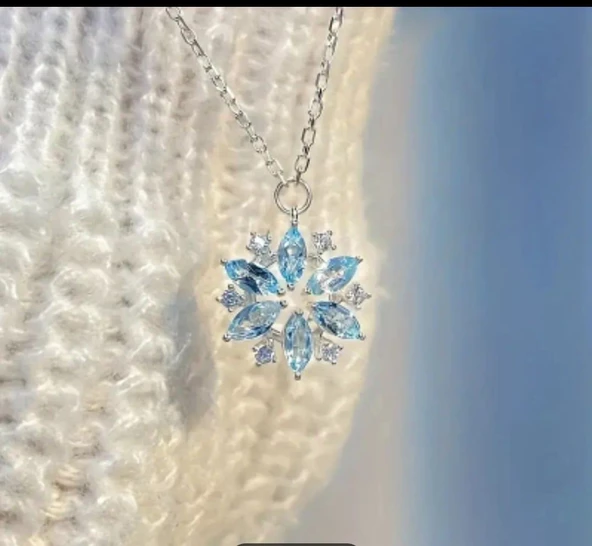 Kar Tanesi Kolye - 3