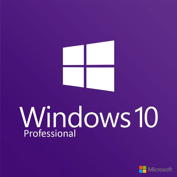 Microsoft Windows 10 Pro Eds (Dijital Lisans) Şeffaf - 2