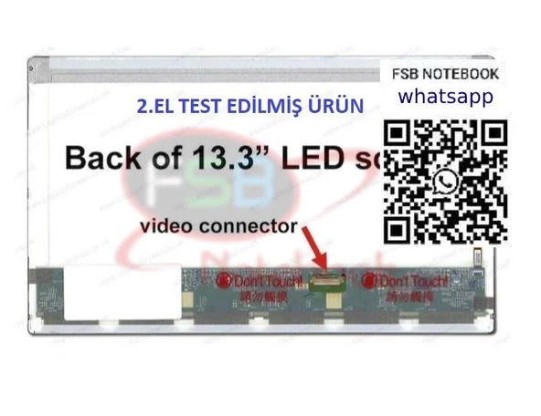 HP 577185-001 Notebook Lcd Ekran (13.3" Led Parlak)