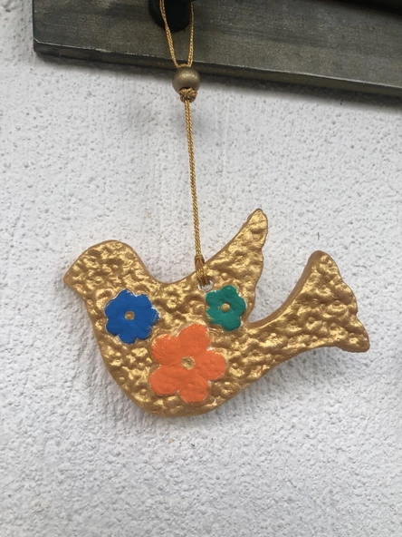 BAHÇE BALKON DUVAR SÜSÜ KUŞLU - 3