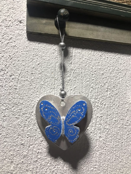 BAHÇE BALKON DUVAR SÜSÜ KELEBEKLİ - 4