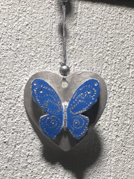 BAHÇE BALKON DUVAR SÜSÜ KELEBEKLİ - 5