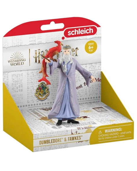 Schleich Harry Potter Büyücülük Dünyası Mini Figür Dumbledore ve Fawkes 42637