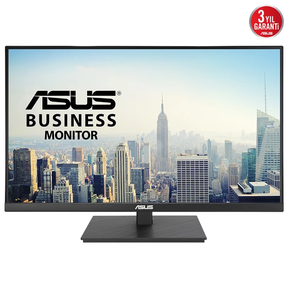 ASUS VA27UQSB 27 IPS FREESYNC 3840x2160 5ms 350cd DP HDMI USB Hoparlör VESA 3YIL EYECARE PLUS FLICKER-FREE ÇERÇEVESIZ DÜSÜK MAVI ISIK PIVOT MONITÖR - Resim 2