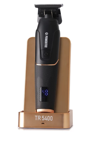 Powertec Tr-5400 Profesyonel Saç-Sakal-Vücut-Ense-Günlük Tıraş Makinesi Seti - 5