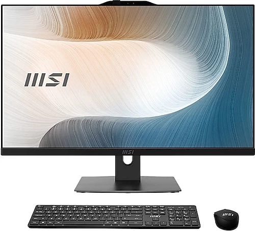 MSI  MODERN AM272P 12M-861EU 27 FHD 16:9 1920X1080 I5-1235U 8GB DDR4 512GB SSD W11PRO SIYAH AIO PC