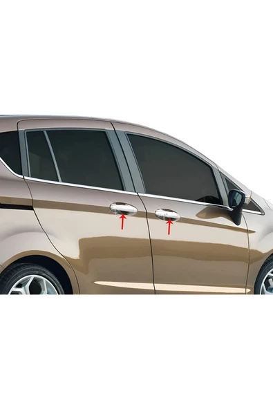 BRSPLAST Ford B-max Krom Kapı Kolu 4 Kapı P.çelik 2012 Ve Üzeri