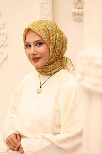 Silk Home DJ Soft Pamuk Eşarp - 03646 - 5