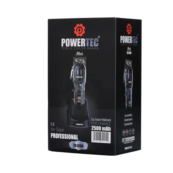 Powertec TR-8700 Sakal ve Saç Kesme Makinesi - 6