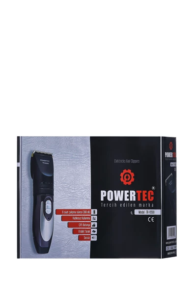 Powertec TR-6500 Profesyonel Saç Sakal Tıraş Makinesi - 4