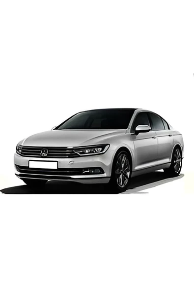 BRSPLAST Vw Passat B8 Krom Far Üzeri Çıta Ön Panjur 3 Parça P.çelik 2015 > 2019