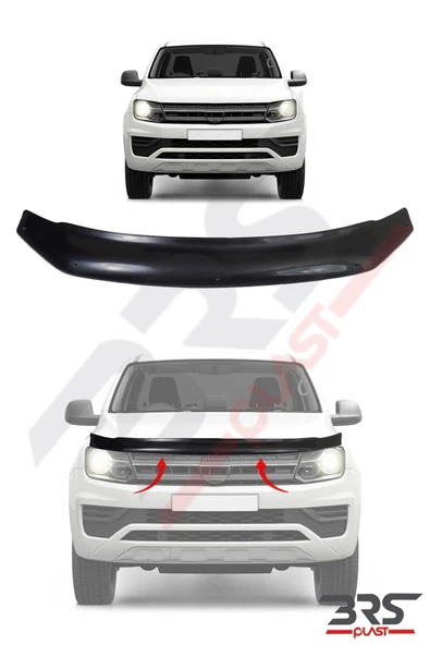 BRSPLAST Vw Amarok Kaput Rüzgarlığı Abs 2010 Üzeri Yıllar - 2