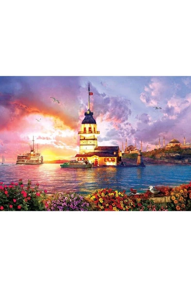 Art Puzzle Kız Kulesi 1000 Parça Puzzle 5179