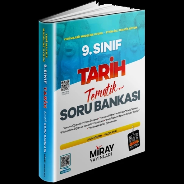 Miray 9. Sınıf Tarih Tematik Konu Özetli Soru Bankası