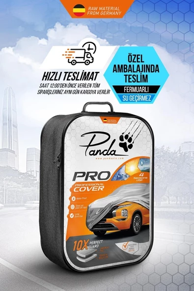 Panda Kılıf Mitsubishi Attrage Araba Branda , Oto Örtüsü , Çadır - 6