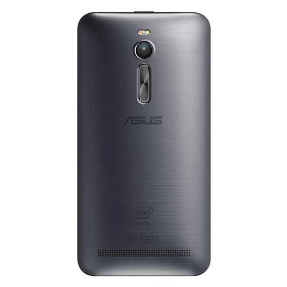 Asus ZE551ML Zenfone 2 Kılıf Ultra İnce Silikon Kapak 0.2 mm Füme