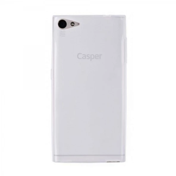 Casper Via V8 Kılıf Ultra İnce Silikon Kapak 0.2 mm Şeffaf