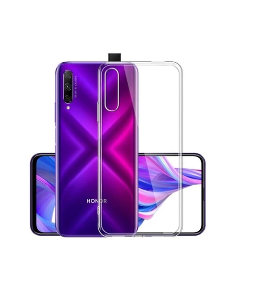 Huawei Honor 9X Kılıf Ultra İnce Silikon Kapak 0.2mm Şeffaf