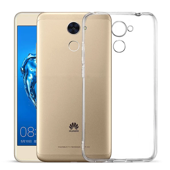 Huawei Mate 8 Kılıf Ultra İnce Silikon Kapak 0.2 mm Şeffaf