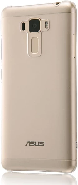 Asus ZD551KL Zenfone Selfie Kılıf Ultra İnce Silikon Kapak 0.2 mm Gold