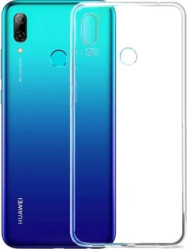 Huawei Y7 2019 Kılıf Ultra İnce Silikon Kapak 0.2 mm Şeffaf