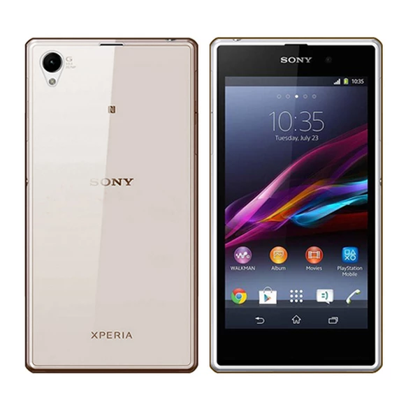 Sony Xperia Z1 Kılıf Ultra İnce Silikon Kapak 0.2 mm Şeffaf