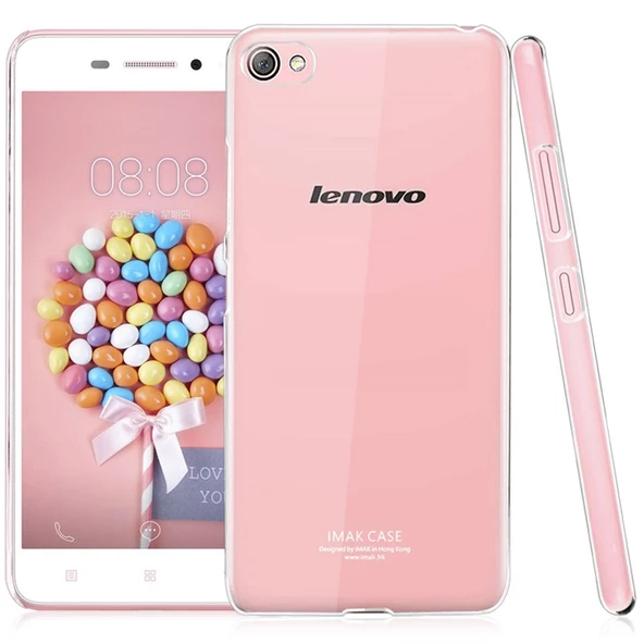 Lenovo S60T Kılıf Ultra İnce Silikon Kapak 0.2 mm Pembe