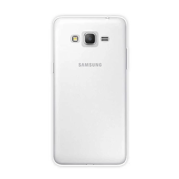 Samsung Galaxy J3 Pro 2016 Kılıf Ultra İnce Silikon Kapak 0.2 mm Şeffaf