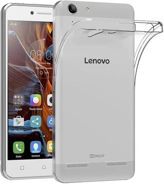 Lenovo K5 Plus Kılıf Ultra İnce Silikon Kapak Şeffaf