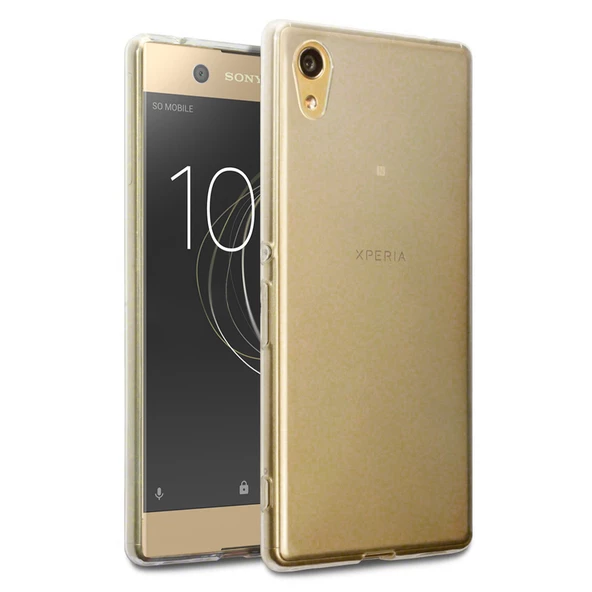 Sony Xperia XA1 Kılıf Ultra İnce Silikon Kapak 0.2 mm Şeffaf