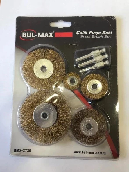 Bulmax Tel Fırça Seti 5li BMX-2736 ürün görseli