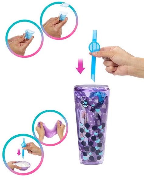 Barbie Pop Reveal Boba Çayı Serisi HTJ19 - 3