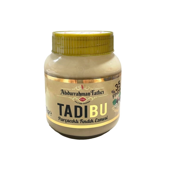 Abdurrahman Tatlıcı Tadıbu Parçacıklı Fındık Ezmesi 330 gr x 4 Adet - Resim 3
