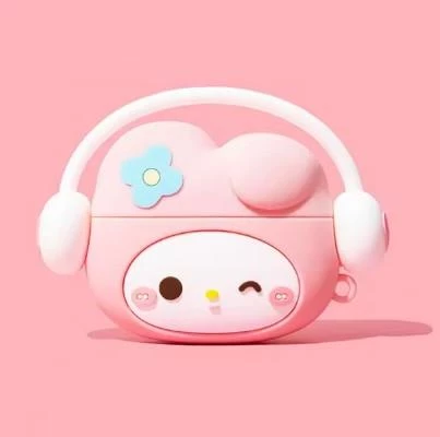 Samsung Galaxy Buds3 Pro İle Uyumlu Sanrio Figürlü Silikon Kılıf - 2