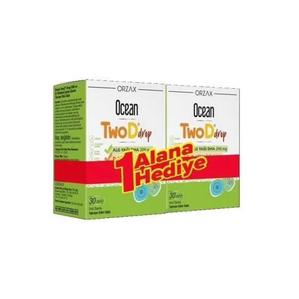 Ocean Twod Damla 30 ml 1 Alana 1 Hediye