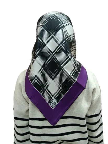 LEVİDOR İ-3843 TWİLL İPEK EŞARP - 3