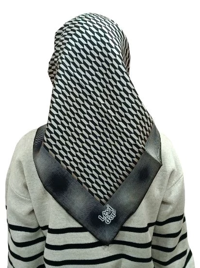 LEVİDOR İ-3835 TWİLL İPEK EŞARP - 6